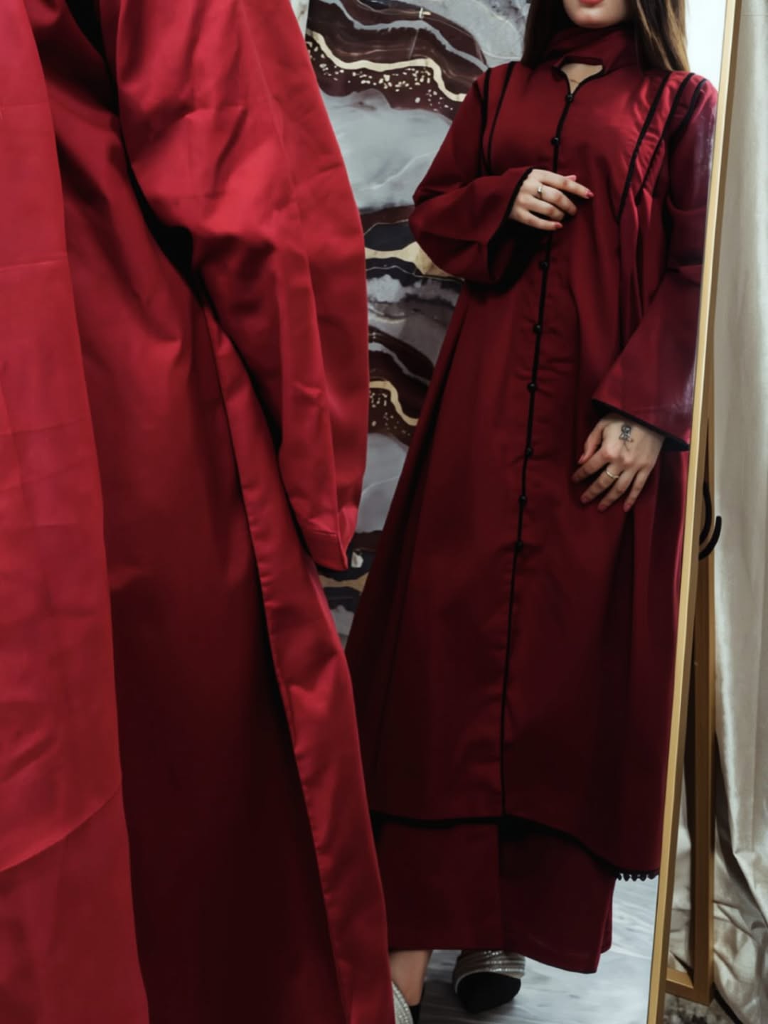 Maroon Signature Cord 3-Piece Stitched Suit