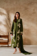 Gulvira Embroidered 3-Piece Summer Stuff Eid Suit | Chiffon Dupatta