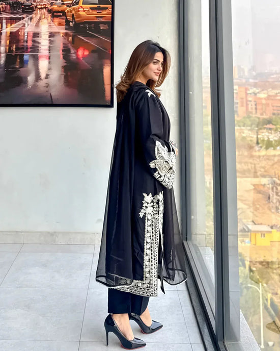 Gulvira Embroidered 3-Piece Summer Lawn Suit | Casual & Party Wear
